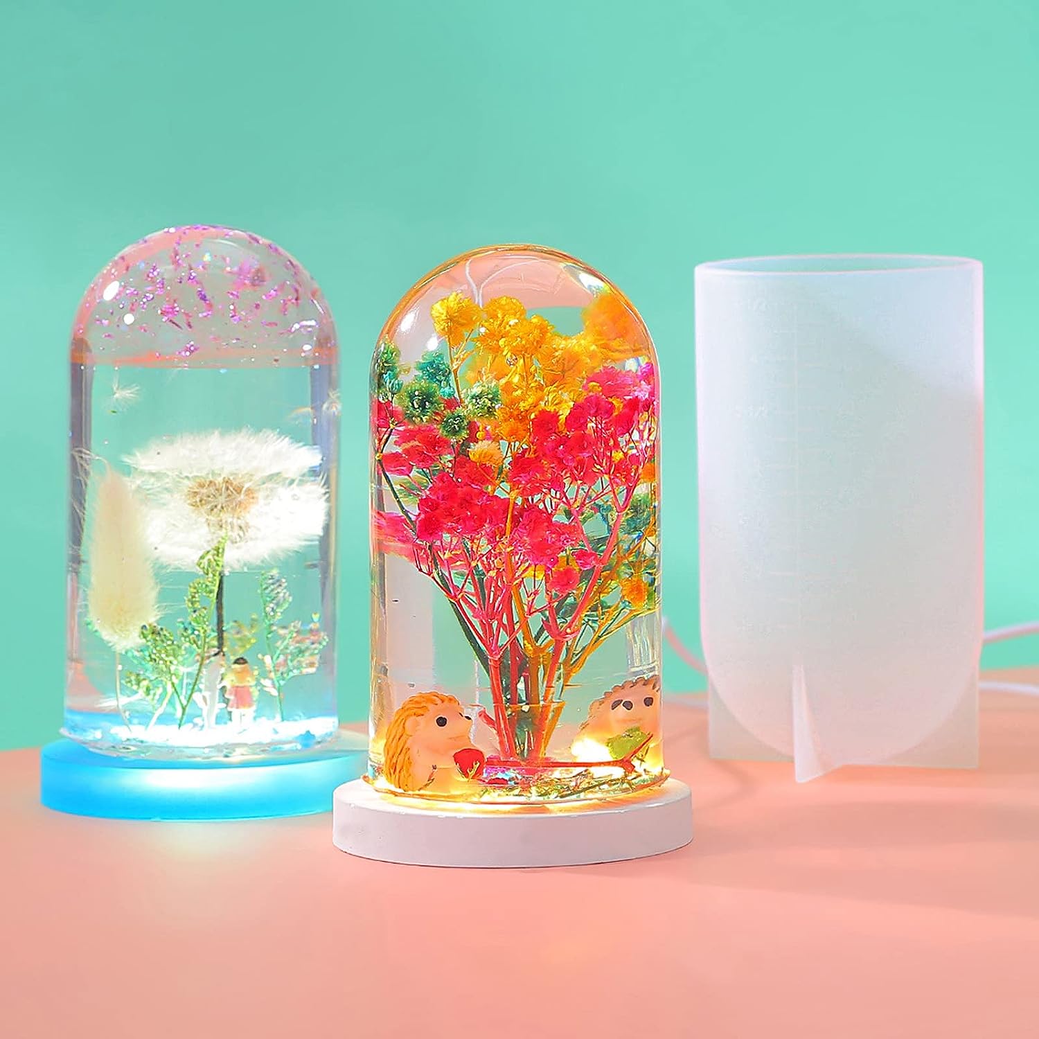 DIY Crystal Epoxy Resin Mold L - огляд і ціна Resin Ocean Wave Mold