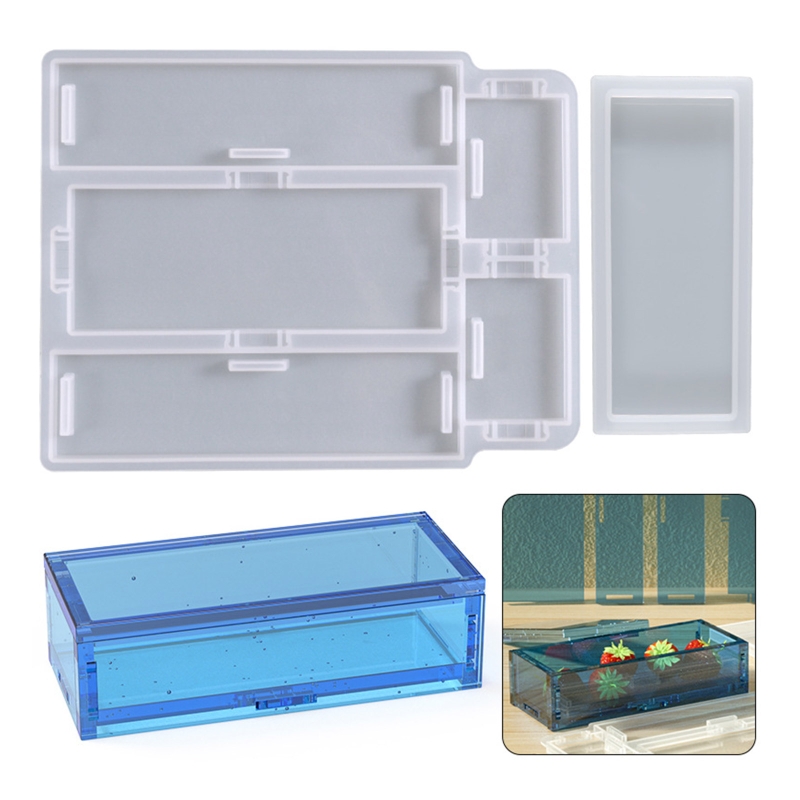 R3MC Domino Box Resin Molds Si - огляд і ціна Resin Ocean Wave Mold