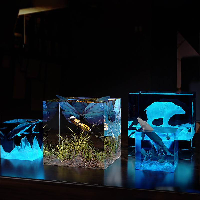3D Cube UV Resin Molds DIY Jew - огляд і ціна Resin Ocean Wave Mold