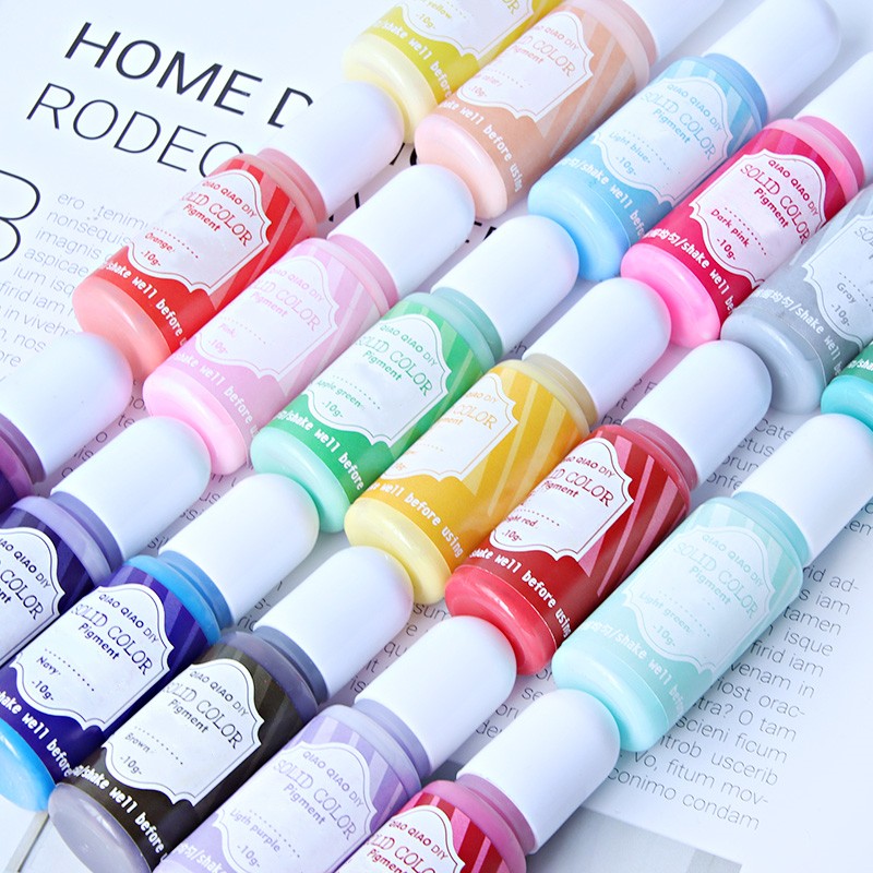 Wholesale 18 vibrant liquid pi - огляд і ціна Resin Pigment Set