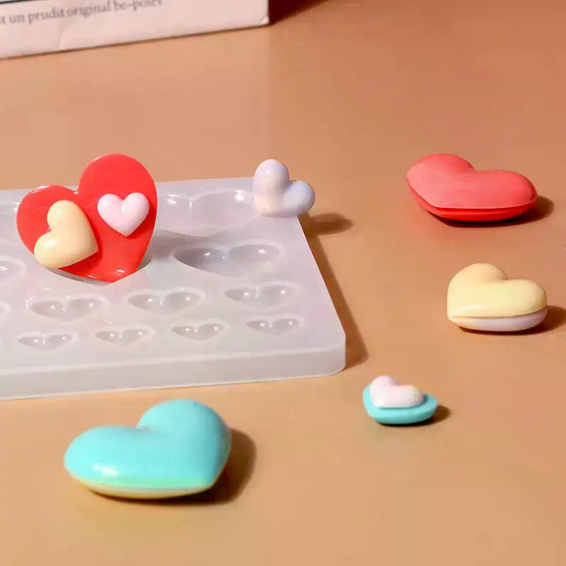 Silicone Mold Heart Shape Pend - огляд і ціна Resin Craft Workshop