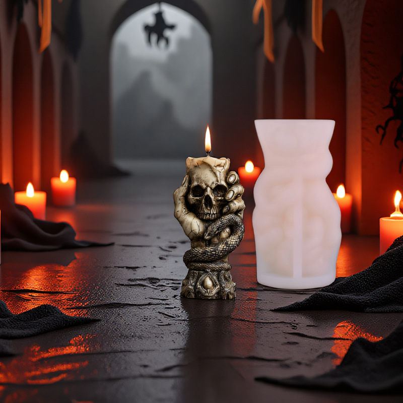 Halloween Skull Aroma Candle S - огляд і ціна Resin Craft Workshop